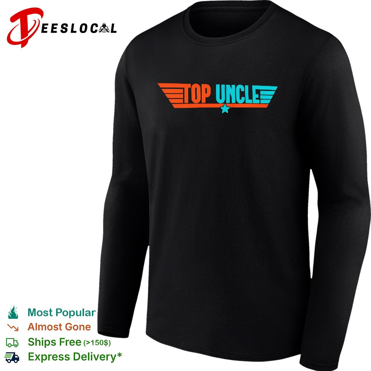 Uncle Top Gun Movie shirt