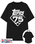 Topps Baseball 75th Anniversary logo shirt