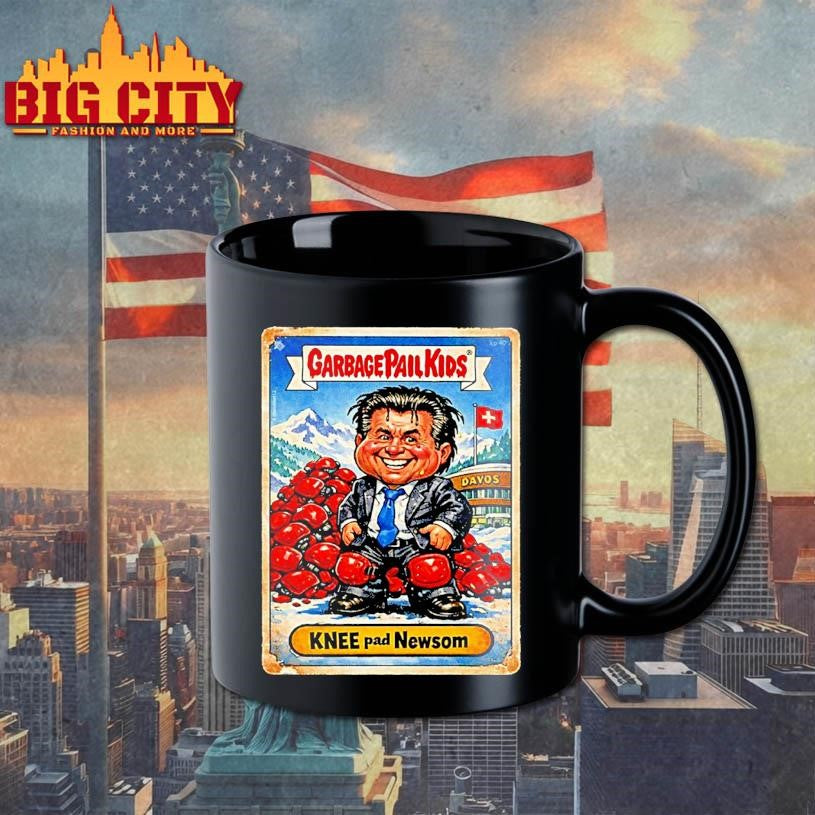 Topps Garbage Pail Kids Knee Pad Newsom Shirt