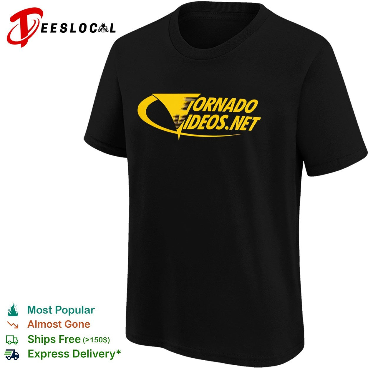 Tornado Videos Net Logo shirt