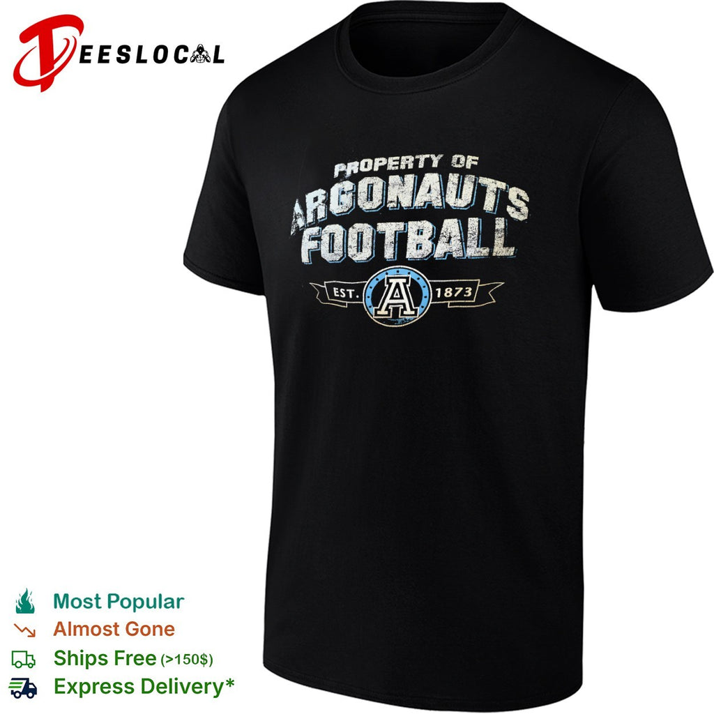 Toronto Argonauts A logo property of football est 1873 shirt