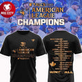 Toronto Blue Jay x AL CHAMPIONS 2025 New Two Sided Shirt