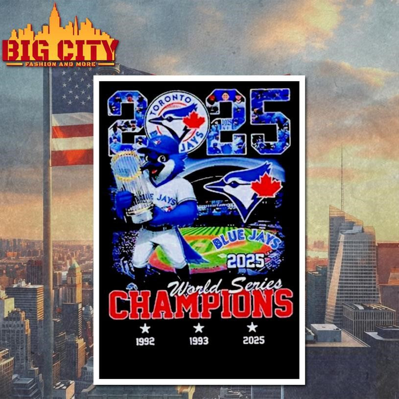 Toronto Blue Jays 2025 Champions World Series shirt