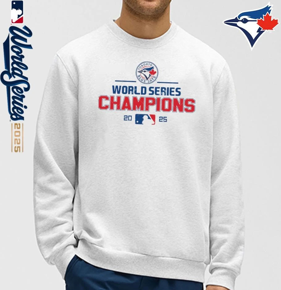 Toronto Blue Jays 2025 World Series Champions Official Logo T-Shirt