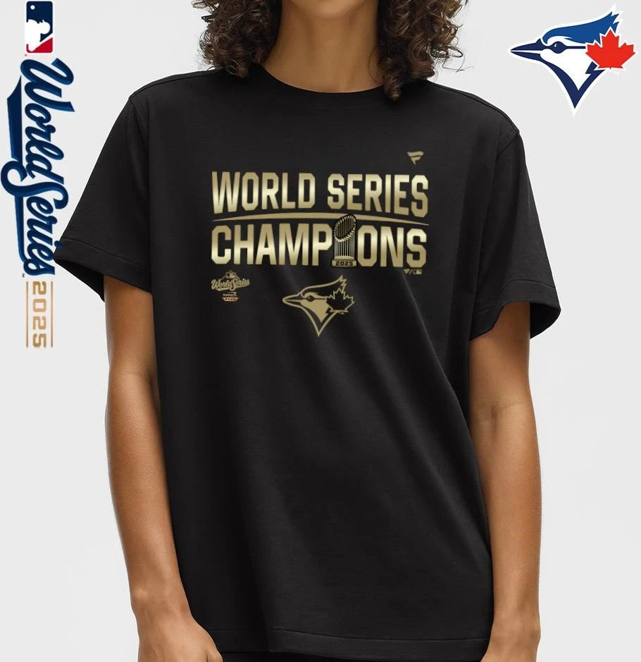 Toronto Blue Jays 2025 World Series Champions Parade Trophy T-shirt