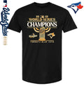Toronto Blue Jays 2025 World Series Champions Trophy Gold T-Shirt