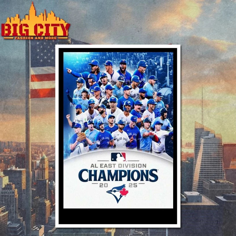 Toronto Blue Jays AL Central Division Champions MLB 2025 poster Shirt