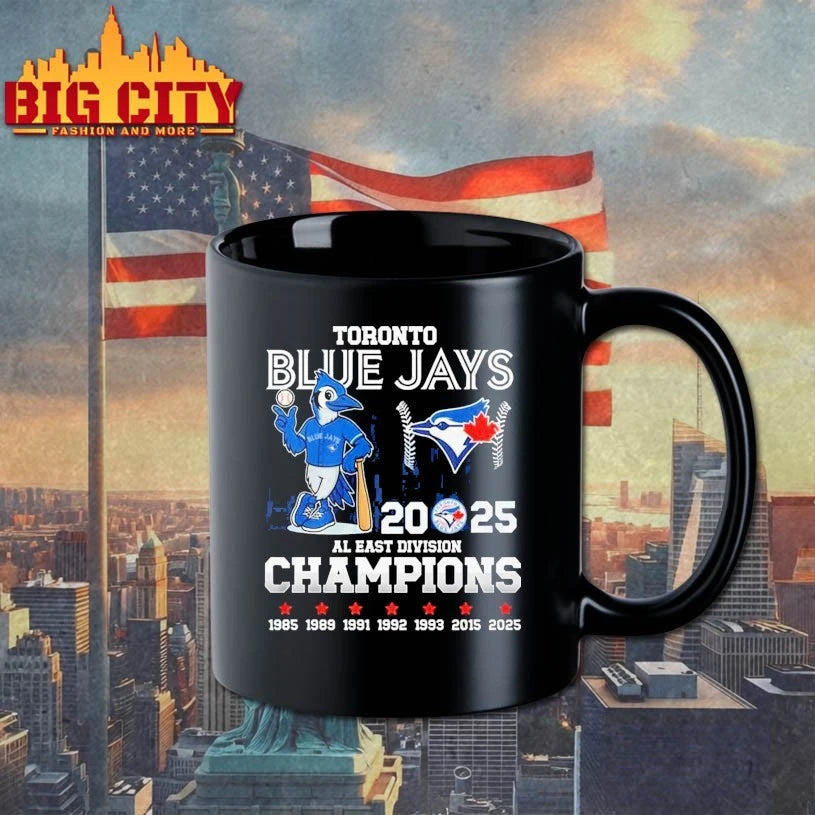 Toronto Blue Jays Mascot 2025 Al East Division Champions 1985-2025 Shirt