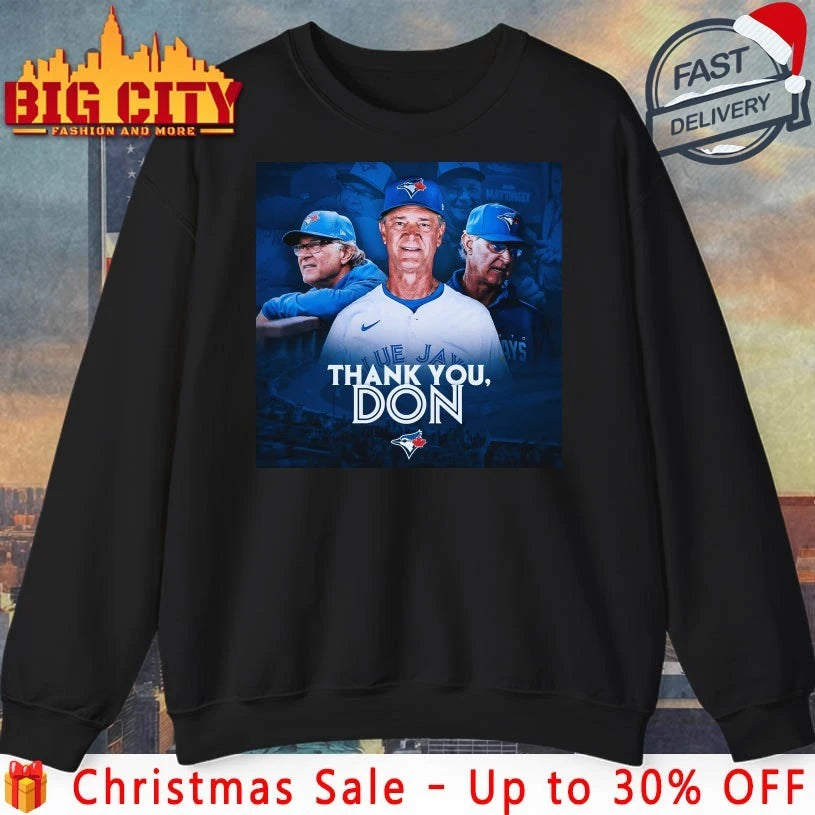 Toronto Blue Jays Thank You Donnie Baseball Shirt