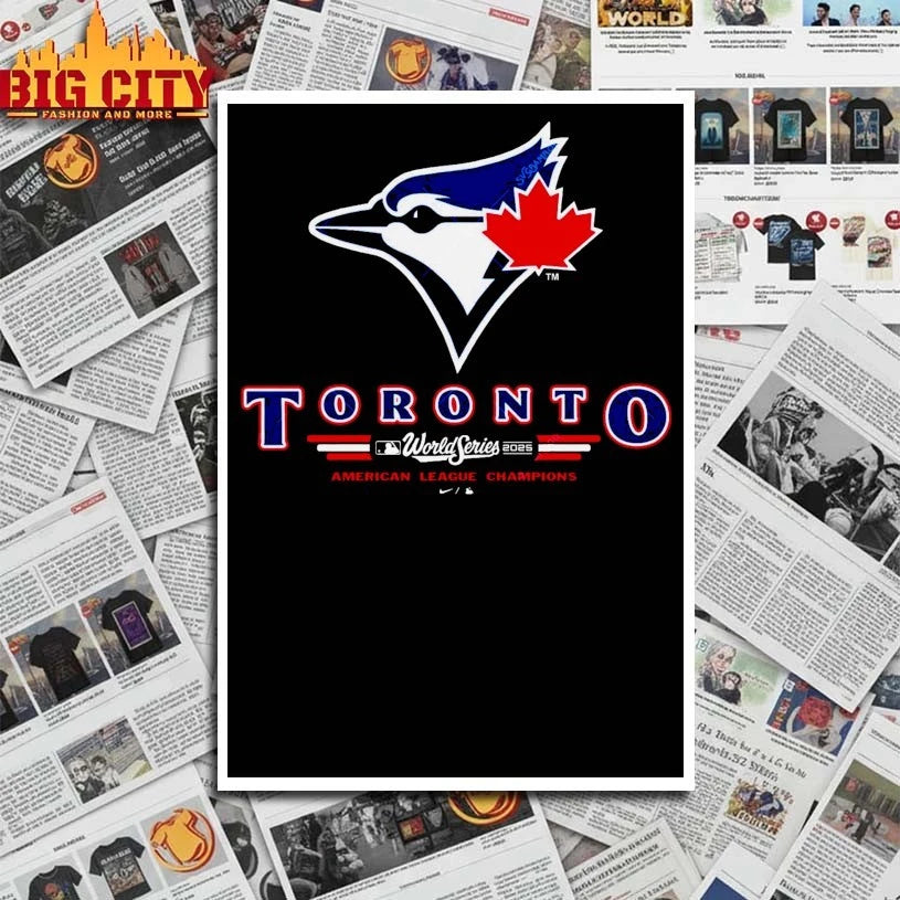 Toronto Blue Jays World Series 2025 American League Champion logo shirt