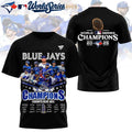 Toronto Blue Jays World Series Champions 2025 Signatures Two Sided T-Shirt