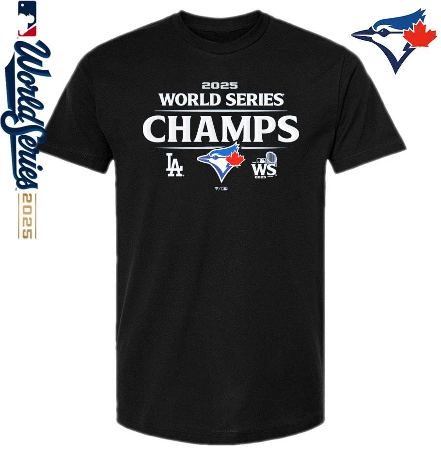Toronto Blue Jays World Series Champions Official Logo Graphic 2025 T-Shirt