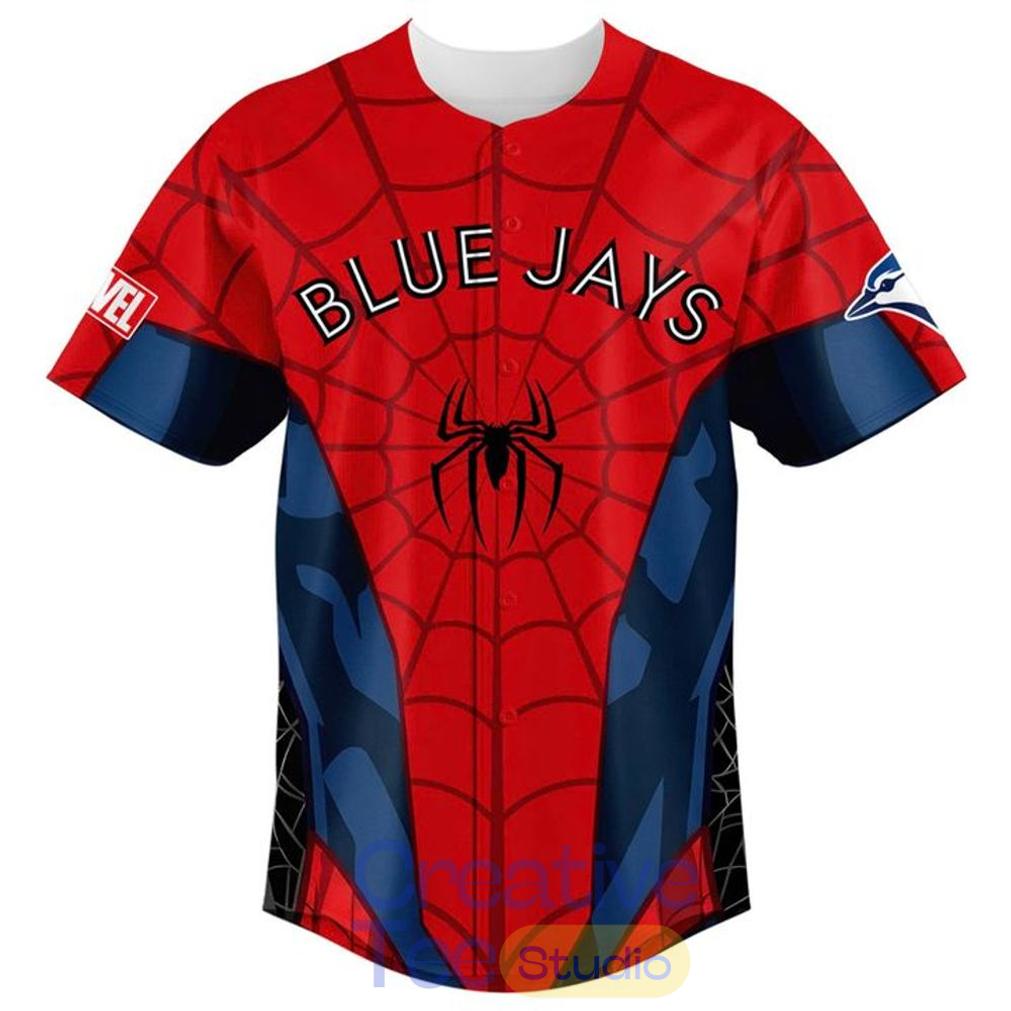 Toronto Blue Jays x Spider-Man Brand New Day 2026 Baseball Jersey
