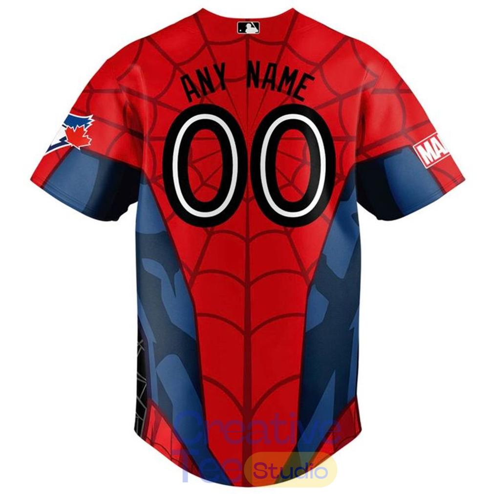 Toronto Blue Jays x Spider-Man Brand New Day 2026 Baseball Jersey