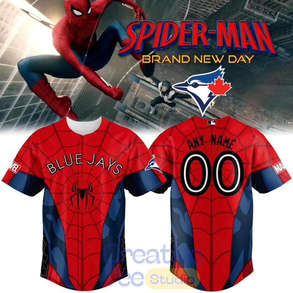 Toronto Blue Jays x Spider-Man Custom Edition Jersey