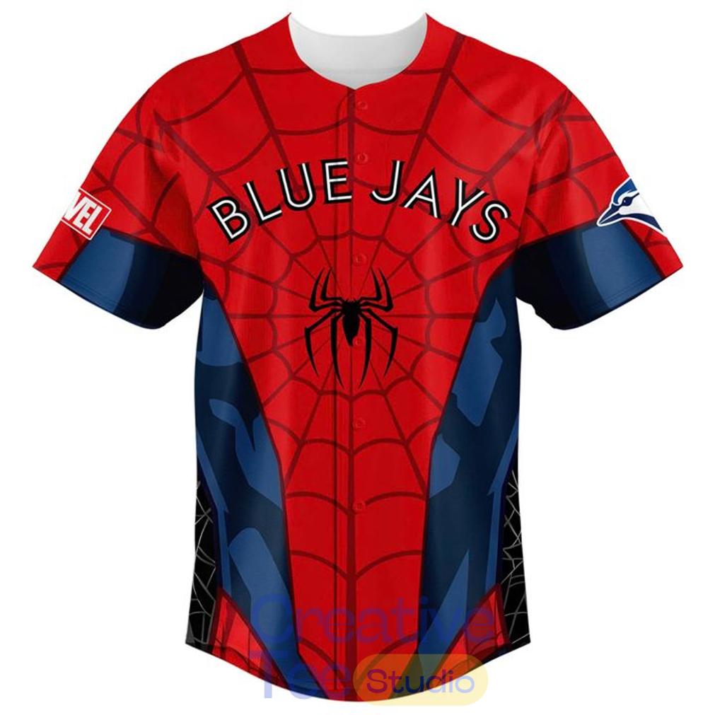 Toronto Blue Jays x Spider-Man Custom Edition Jersey