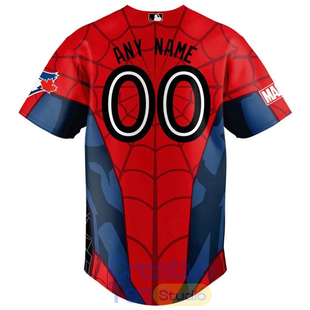 Toronto Blue Jays x Spider-Man Custom Edition Jersey