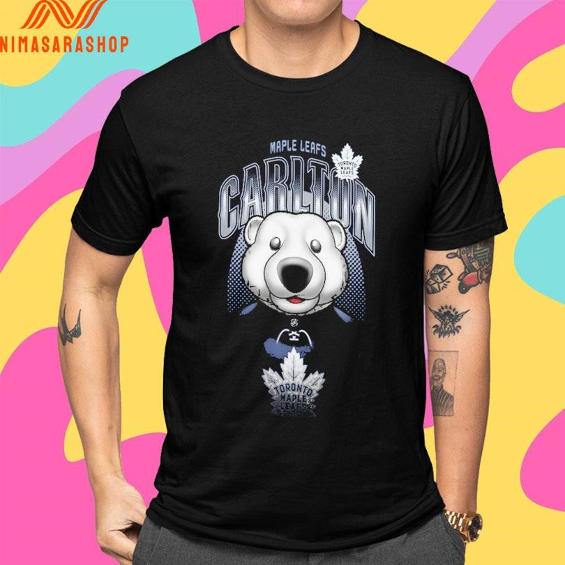 Toronto Maple Leafs Carlton Outerstuff Blue Mascot Highlight Shirts