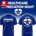Toronto Maple Leafs Healthcare Appreciation x NHL 2026 Night Two Sided Shirt