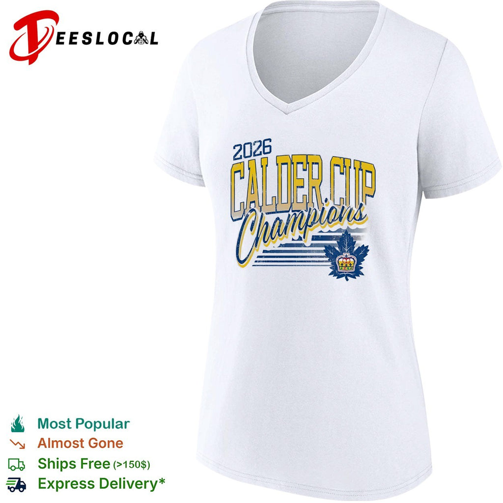 Toronto Marlies Calder Cup champions 2026 grey shirt