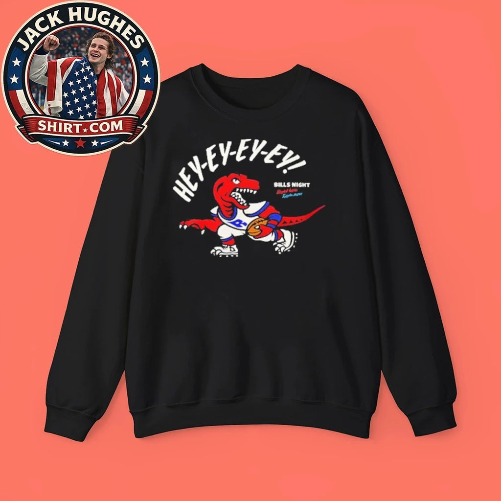 Toronto Raptors Raptors x Bills Bills Night Right Here Right Now T-Shirt