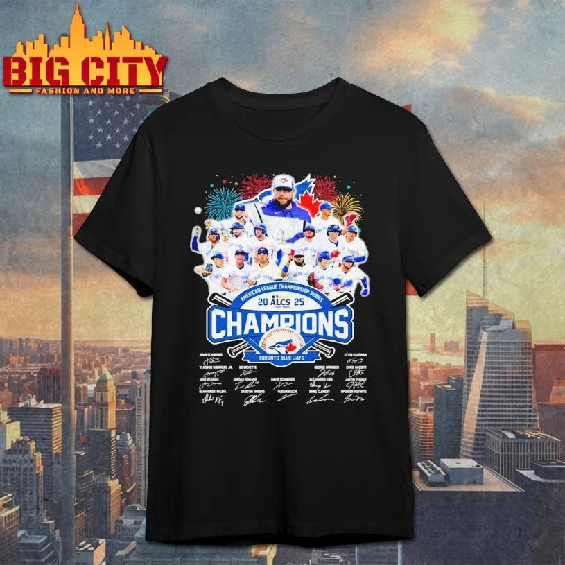Toroto Blue Jays American League Champions 2025 Members Shirt