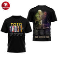 Toto 2026 Summer Tour With Christopher Cross Two Sided Shirt