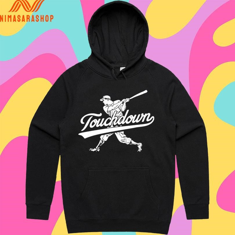 Touchdown Baseball Player Graphic 2025 Shirts