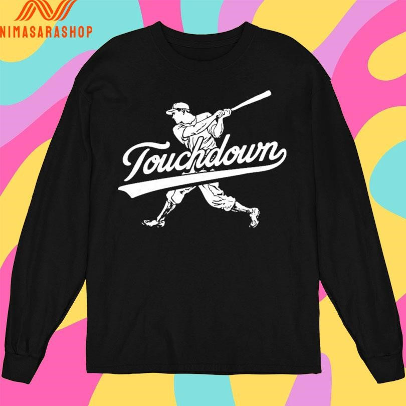 Touchdown Baseball Player Graphic 2025 Shirts