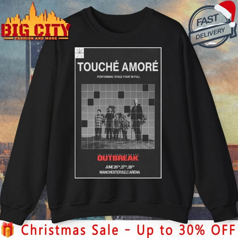Touche Amore Manchester BEC Arena Poster shirt