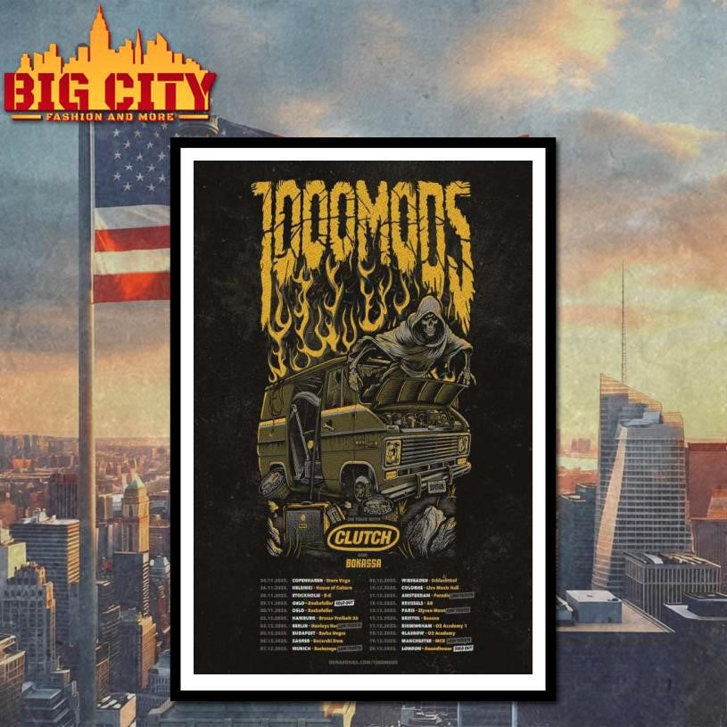 Tour 1000mods 2025 Poster Shirt