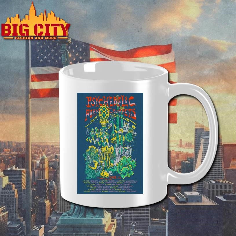 Tour 2025 Psychedelic Porn Crumpets Poster Shirt