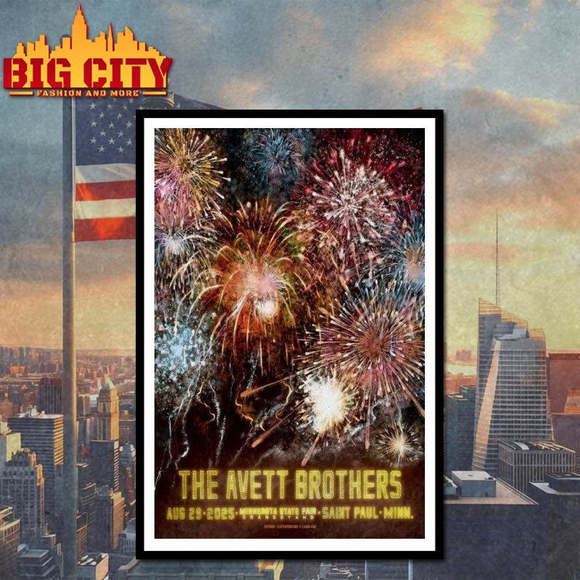 Tour 2025 The Avett Brothers Minnesota State Fair Grandstand Poster Shirt