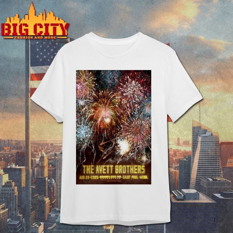 Tour 2025 The Avett Brothers Minnesota State Fair Grandstand Poster Shirt