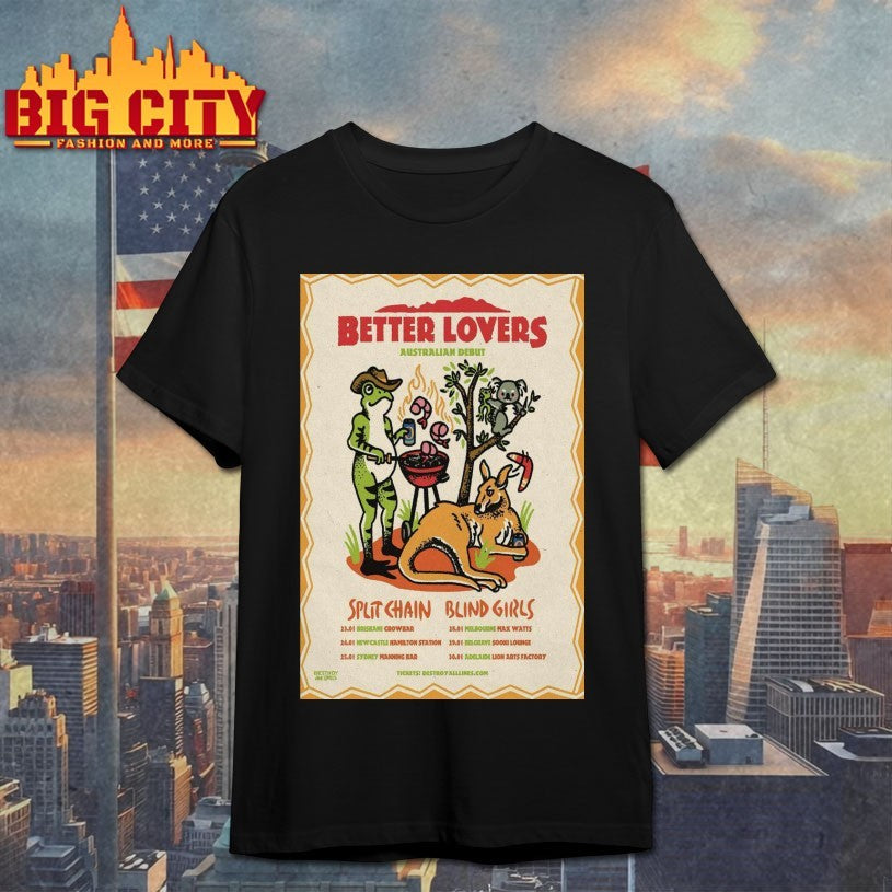 Tour 2026 Better Lovers Poster Shirts
