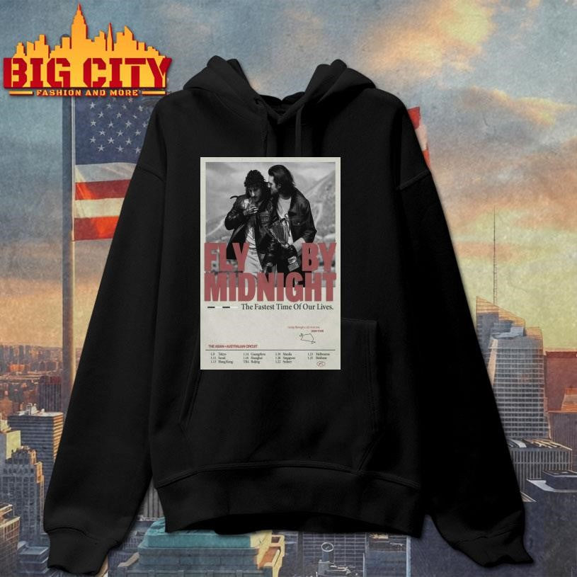 Tour 2026 Fly By Midnight Poster Shirt