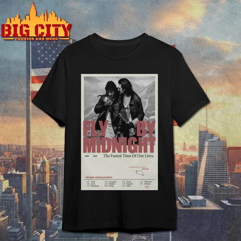 Tour 2026 Fly By Midnight Poster Shirt