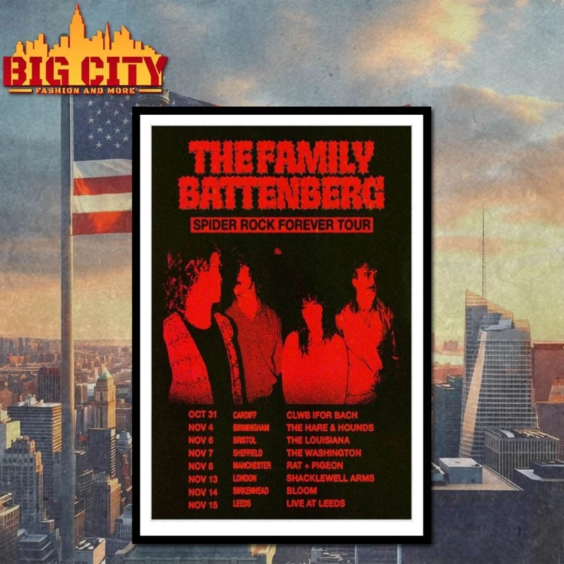 Tour The Family Battenberg 2025 Poster shirt