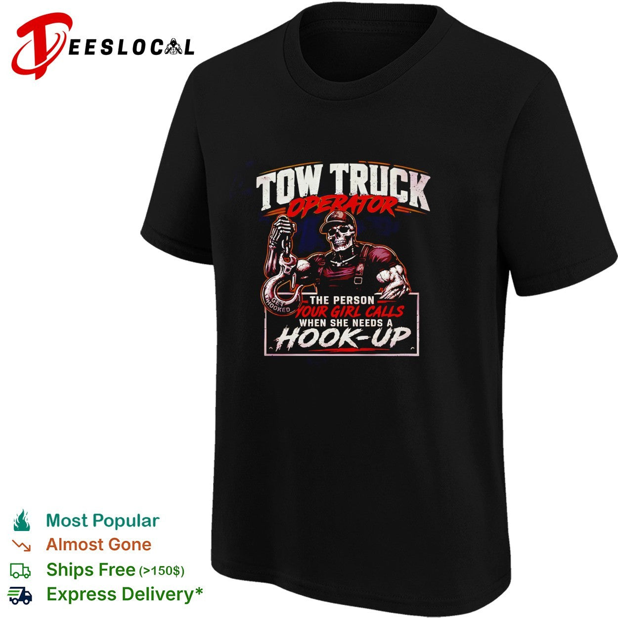 Tow Truck Operator Hook Up vintage shirt