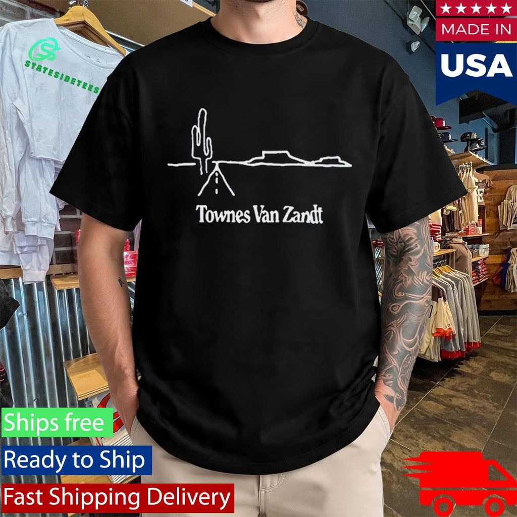 Townes Van Zandt Cactus Shirt