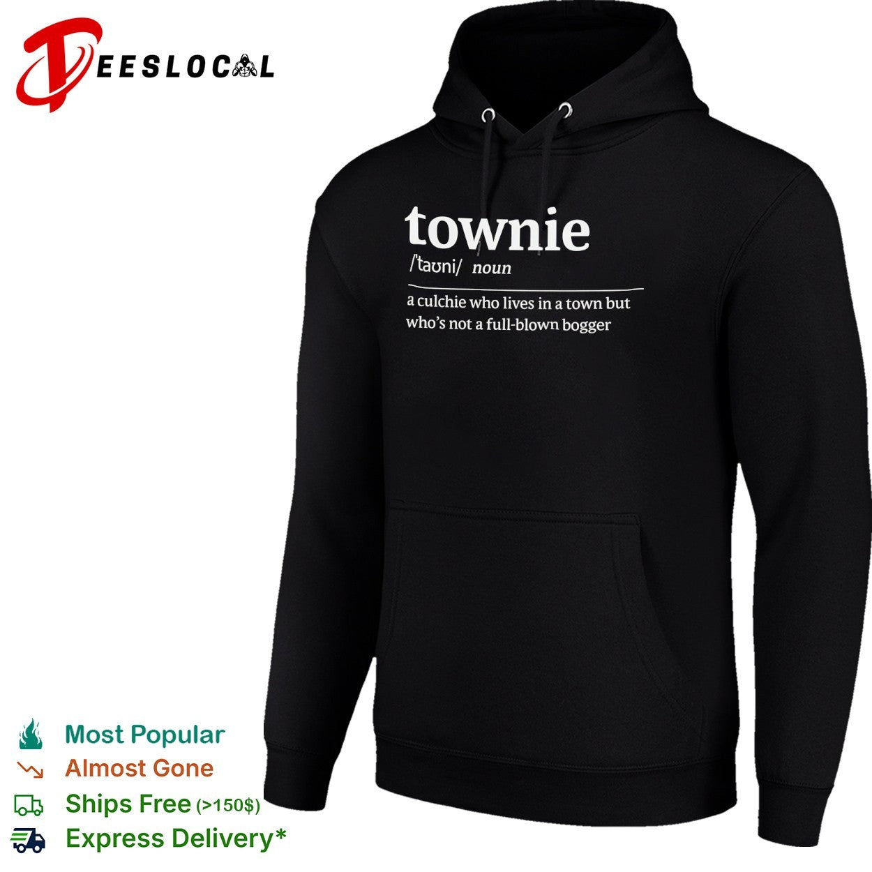 Townie noun meaning definition shirt
