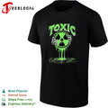 Toxic radioactive skeleton hand shirt