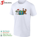 Toy Story 5 logo Jessie Buzz Woody and Bullseye group shirt