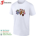 Toy Story Buzz Jessie Bullseye Woody and unicorn toy running shirt