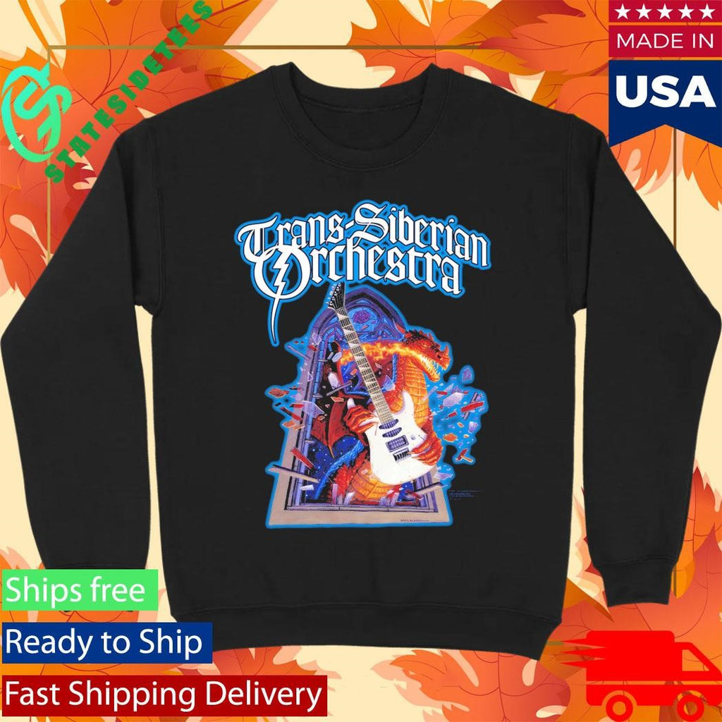 Trans-Siberian Orchestra Dragon Guitar 2025 Itin Shirt