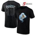 Trans Siberian Orchestra The Ghosts of Christmas Eve tour comic cities shirt