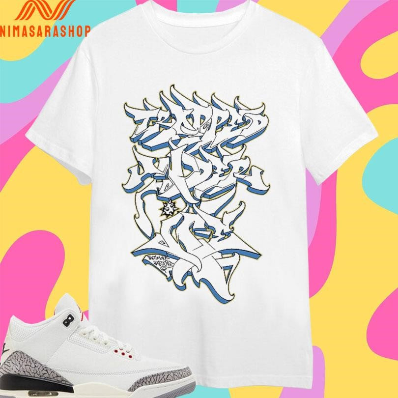 Trapped Under Ice Old School Graff Shirts