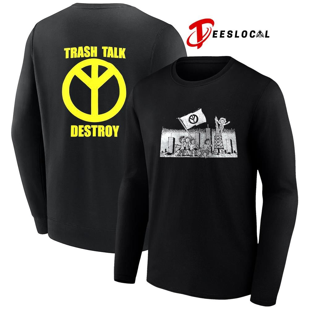 Trash Talk destroy logo shirt