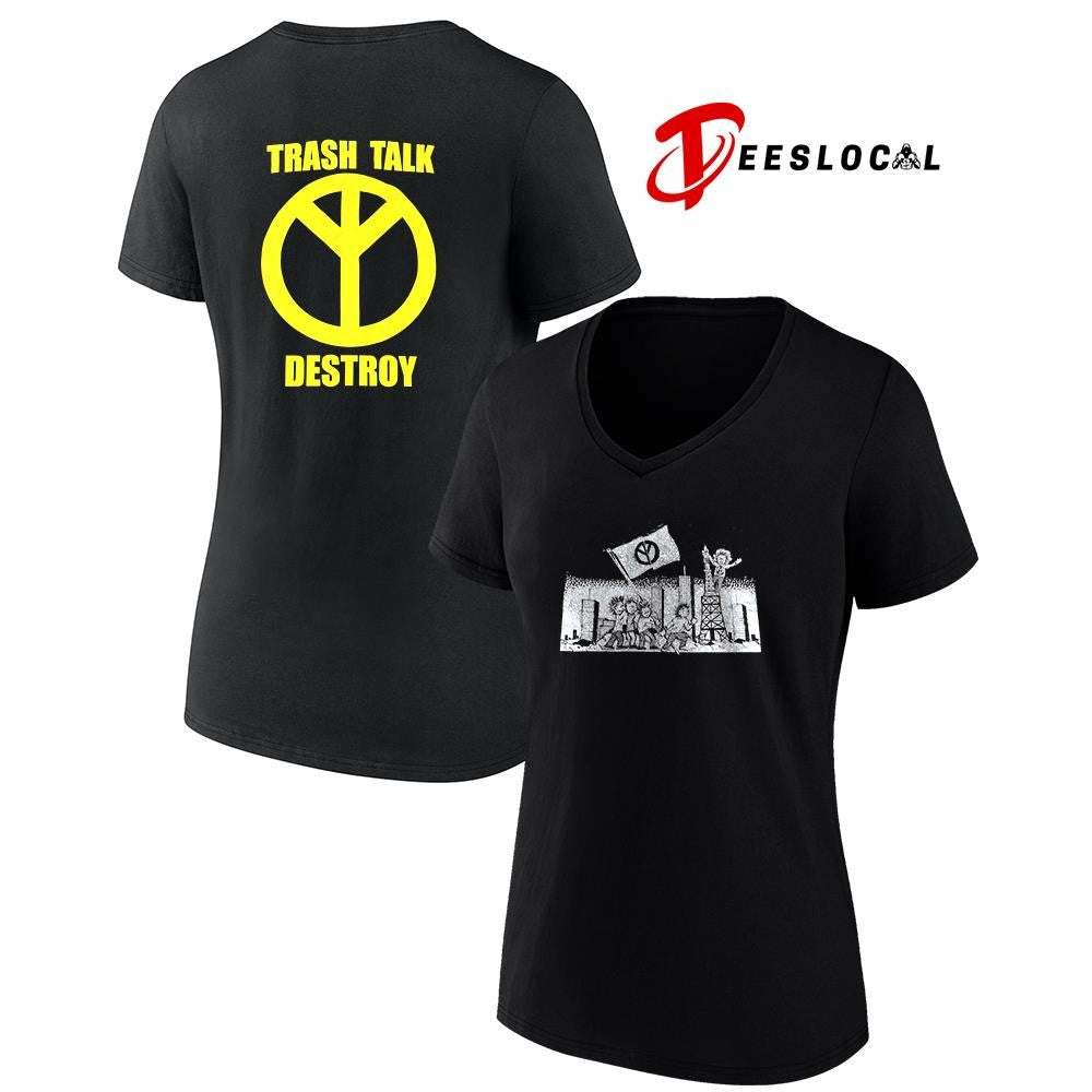 Trash Talk destroy logo shirt