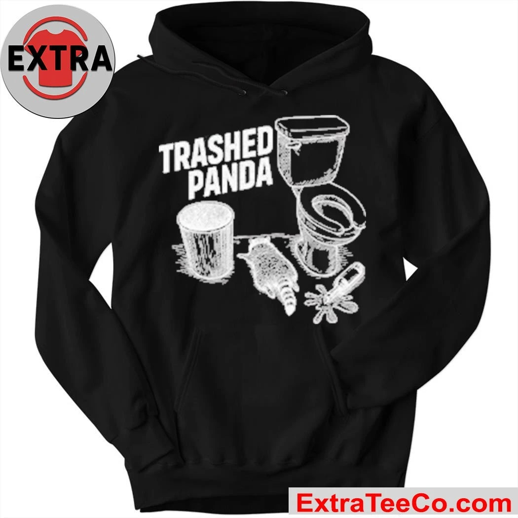 Trashed Panda Funny Drunk Racoon Shirt